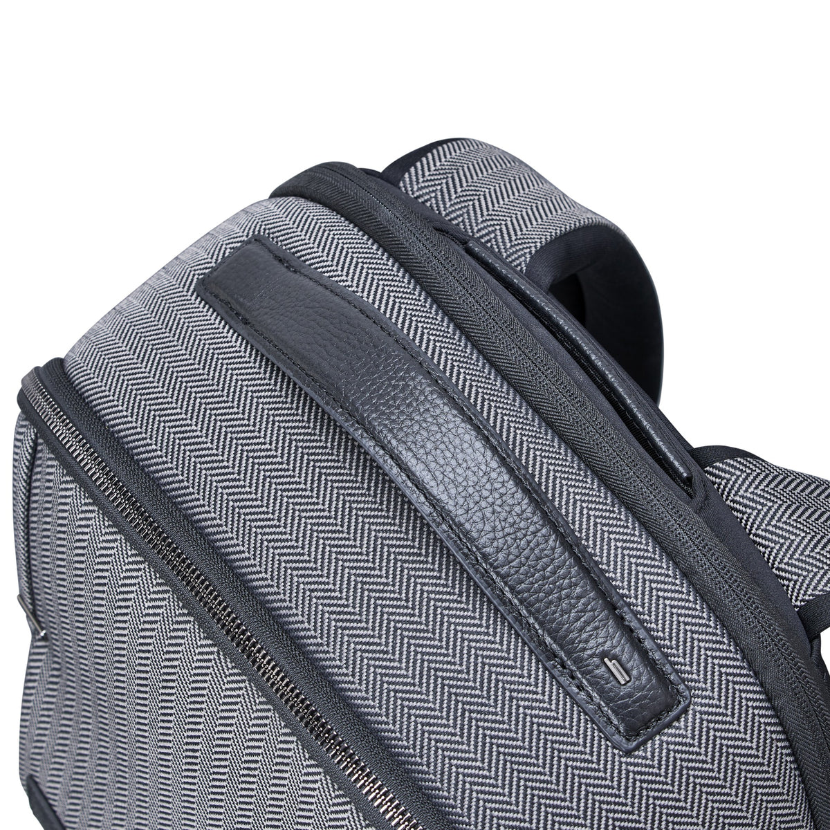 Hartmann Herringbone Travel Backpack - Black Herringbone