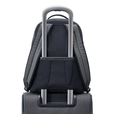 Hartmann Herringbone Travel Backpack - Black Herringbone
