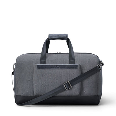 Hartmann Herringbone Weekender Duffel - Black Herringbone
