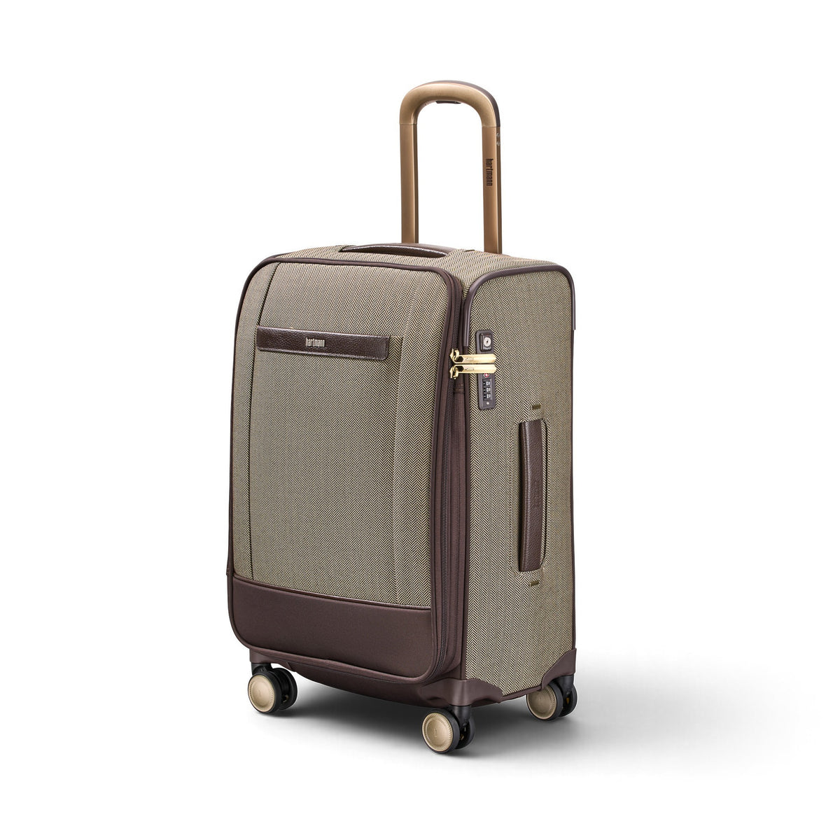 Hartmann Herringbone Domestic Expandable Spinner Carry-On - Herringbone