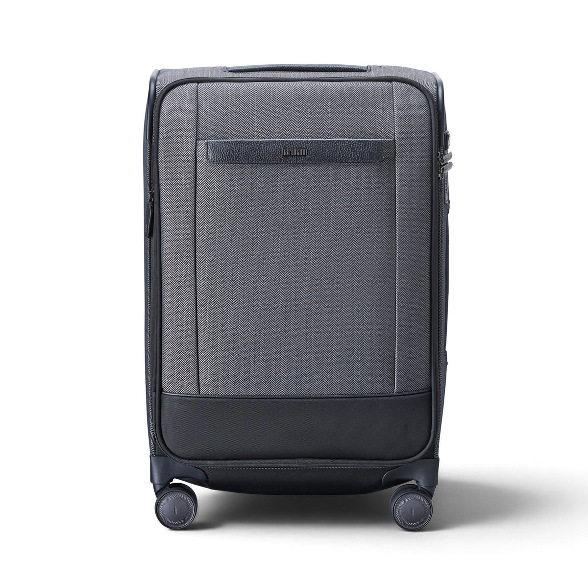 Hartmann Herringbone Domestic Expandable Spinner Carry-On - Black Herringbone