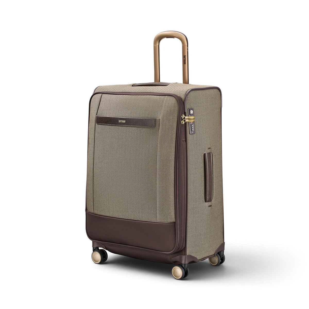 Hartmann Herringbone Medium Journey Expandable Spinner - Herringbone