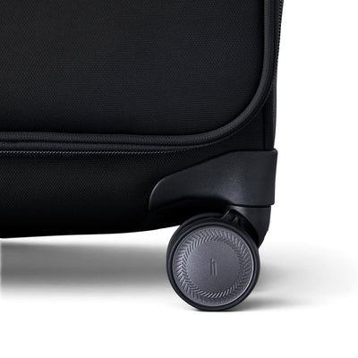 Hartmann Herringbone Extended Journey Expandable Spinner - Black Herringbone