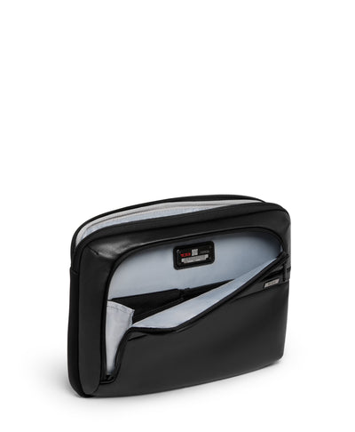 Tumi Alpha Medium 13" Laptop Cover Black THREEQUARTER