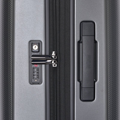 Hartmann Herringbone Hardside Global Expandable Spinner Carry-On - Black Herringbone