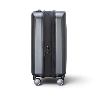 Hartmann Herringbone Hardside Global Expandable Spinner Carry-On - Black Herringbone