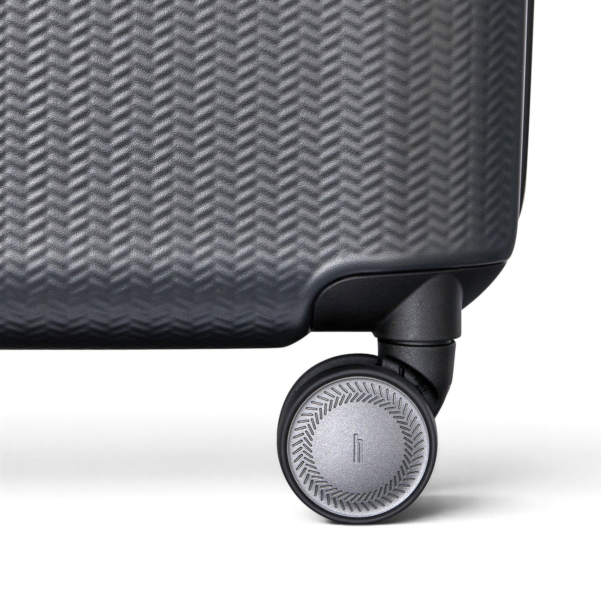 Hartmann Herringbone Hardside Extended Journey Expandable Spinner - Black Herringbone