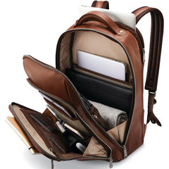 Classic Leather Backpack 15.6"