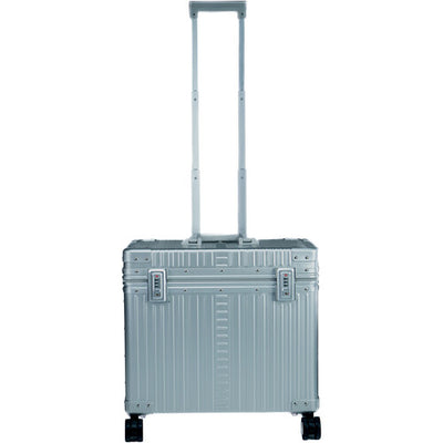 Aleon Aluminum Deluxe 4-Wheeled Pilot Case 17"
