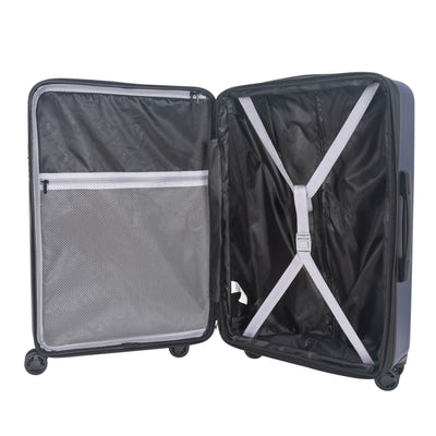 IZOD Zoe 3-Piece Luggage Set – Lightweight ABS Hard Shell Suitcases with 360° Spinner Wheels, Telescopic Handle & Expandable Design (28”/24”/20”)