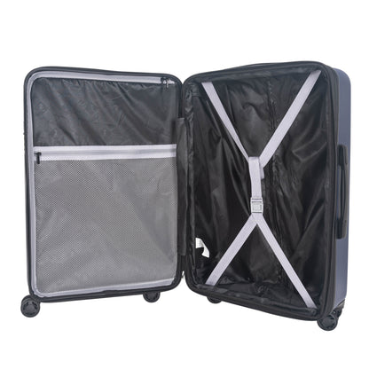 IZOD Zoe 3-Piece Luggage Set – Lightweight ABS Hard Shell Suitcases with 360° Spinner Wheels, Telescopic Handle & Expandable Design (28”/24”/20”)
