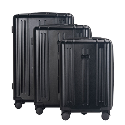 IZOD ISLA 3-Piece Luggage Set – Lightweight ABS Hard Shell Suitcases with 360° Spinner Wheels, Telescopic Handle & Expandable Design (28”/24”/20”)