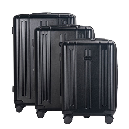 IZOD ISLA 3-Piece Luggage Set – Lightweight ABS Hard Shell Suitcases with 360° Spinner Wheels, Telescopic Handle & Expandable Design (28”/24”/20”)