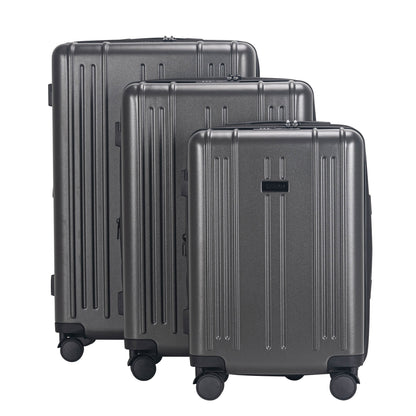 IZOD ISLA 3-Piece Luggage Set – Lightweight ABS Hard Shell Suitcases with 360° Spinner Wheels, Telescopic Handle & Expandable Design (28”/24”/20”)