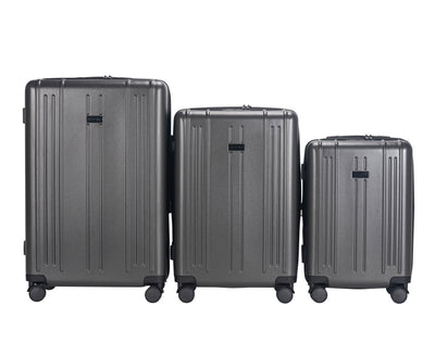IZOD ISLA 3-Piece Luggage Set – Lightweight ABS Hard Shell Suitcases with 360° Spinner Wheels, Telescopic Handle & Expandable Design (28”/24”/20”)