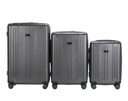 IZOD ISLA 3-Piece Luggage Set – Lightweight ABS Hard Shell Suitcases with 360° Spinner Wheels, Telescopic Handle & Expandable Design (28”/24”/20”)