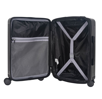 IZOD ISLA 3-Piece Luggage Set – Lightweight ABS Hard Shell Suitcases with 360° Spinner Wheels, Telescopic Handle & Expandable Design (28”/24”/20”)