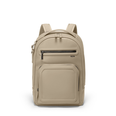 tumi backpack beige Harrison Bradner Leather Luggage Pros Practical and timeless this business backpack is perfectly sized to hold all your work and travel essentials. TUMI - Alpha Bravo Nomadic