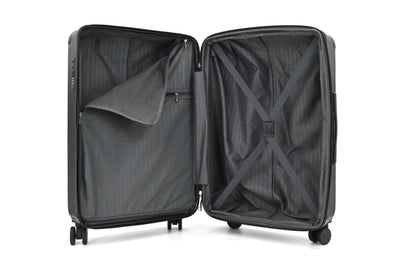 US Army Hawk 3-Piece Luggage Set – Lightweight Expandable ABS Hard Shell Suitcases with Spinner Wheels & Logo Print (28”/24”/20”) – Military Travel Collection