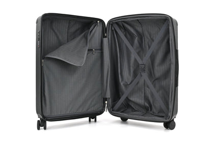 US Army Hawk 3-Piece Luggage Set – Lightweight Expandable ABS Hard Shell Suitcases with Spinner Wheels & Logo Print (28”/24”/20”) – Military Travel Collection