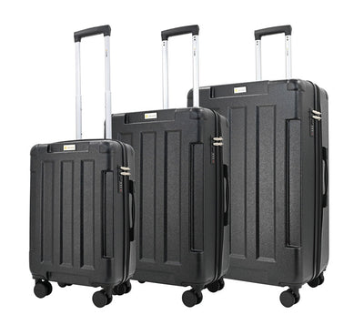 US Army Hawk 3-Piece Luggage Set – Lightweight Expandable ABS Hard Shell Suitcases with Spinner Wheels & Logo Print (28”/24”/20”) – Military Travel Collection