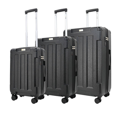 US Army Hawk 3-Piece Luggage Set – Lightweight Expandable ABS Hard Shell Suitcases with Spinner Wheels & Logo Print (28”/24”/20”) – Military Travel Collection