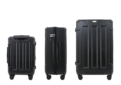 US Army Hawk 3-Piece Luggage Set – Lightweight Expandable ABS Hard Shell Suitcases with Spinner Wheels & Logo Print (28”/24”/20”) – Military Travel Collection