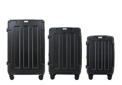 US Army Hawk 3-Piece Luggage Set – Lightweight Expandable ABS Hard Shell Suitcases with Spinner Wheels & Logo Print (28”/24”/20”) – Military Travel Collection