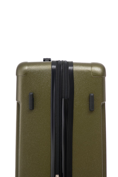 US Army Hawk 3-Piece Luggage Set – Lightweight Expandable ABS Hard Shell Suitcases with Spinner Wheels & Logo Print (28”/24”/20”) – Military Travel Collection
