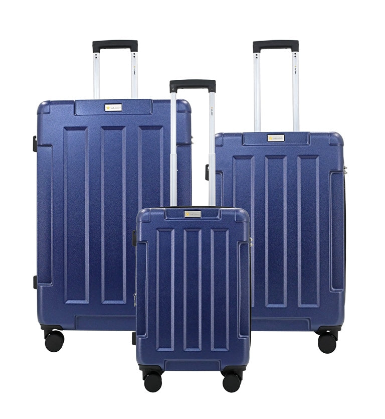US Army Hawk 3-Piece Luggage Set – Lightweight Expandable ABS Hard Shell Suitcases with Spinner Wheels & Logo Print (28”/24”/20”) – Military Travel Collection