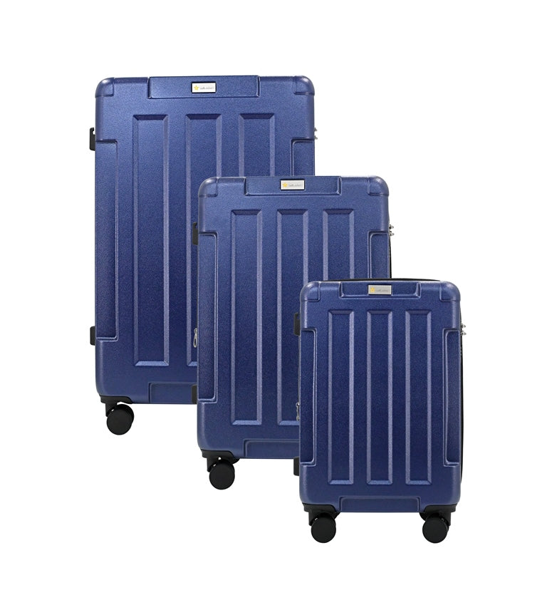 US Army Hawk 3-Piece Luggage Set – Lightweight Expandable ABS Hard Shell Suitcases with Spinner Wheels & Logo Print (28”/24”/20”) – Military Travel Collection
