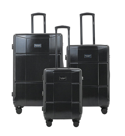 ISAAC MIZRAHI AERO 3-Piece Luggage Set – Lightweight Expandable ABS Hard Shell Suitcases with Spinner Wheels (28”/24”/20”) – Designer Travel Set
