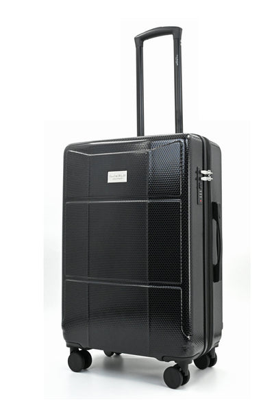 ISAAC MIZRAHI AERO 3-Piece Luggage Set – Lightweight Expandable ABS Hard Shell Suitcases with Spinner Wheels (28”/24”/20”) – Designer Travel Set