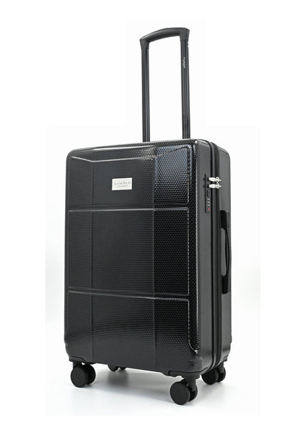 ISAAC MIZRAHI AERO 3-Piece Luggage Set – Lightweight Expandable ABS Hard Shell Suitcases with Spinner Wheels (28”/24”/20”) – Designer Travel Set