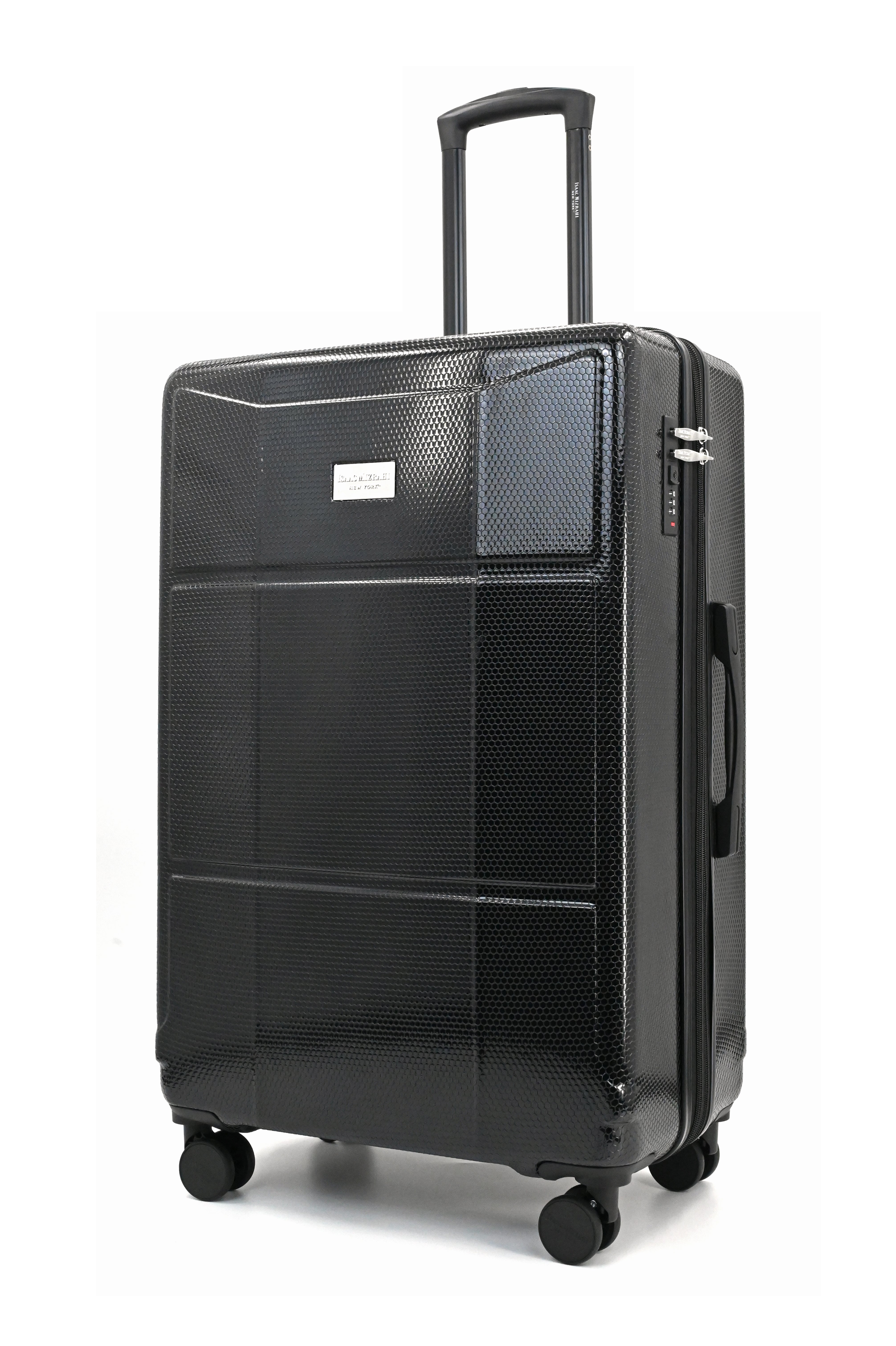 ISAAC MIZRAHI AERO 3-Piece Luggage Set – Lightweight Expandable ABS Hard Shell Suitcases with Spinner Wheels (28”/24”/20”) – Designer Travel Set