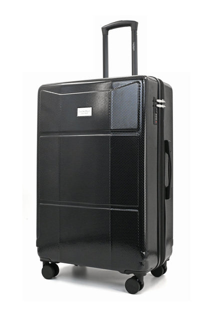 ISAAC MIZRAHI AERO 3-Piece Luggage Set – Lightweight Expandable ABS Hard Shell Suitcases with Spinner Wheels (28”/24”/20”) – Designer Travel Set
