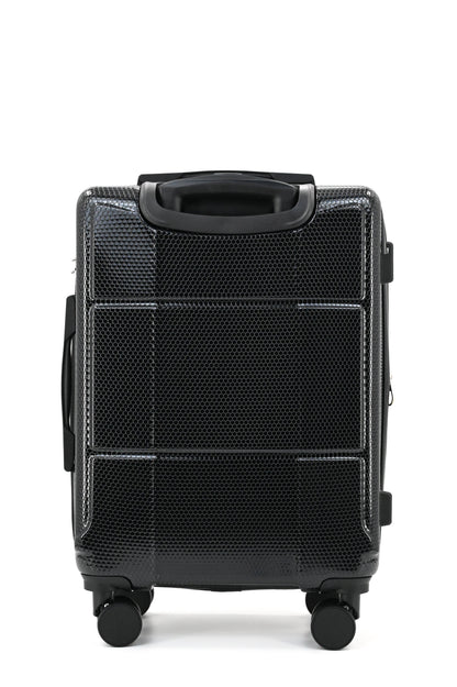 ISAAC MIZRAHI AERO 3-Piece Luggage Set – Lightweight Expandable ABS Hard Shell Suitcases with Spinner Wheels (28”/24”/20”) – Designer Travel Set