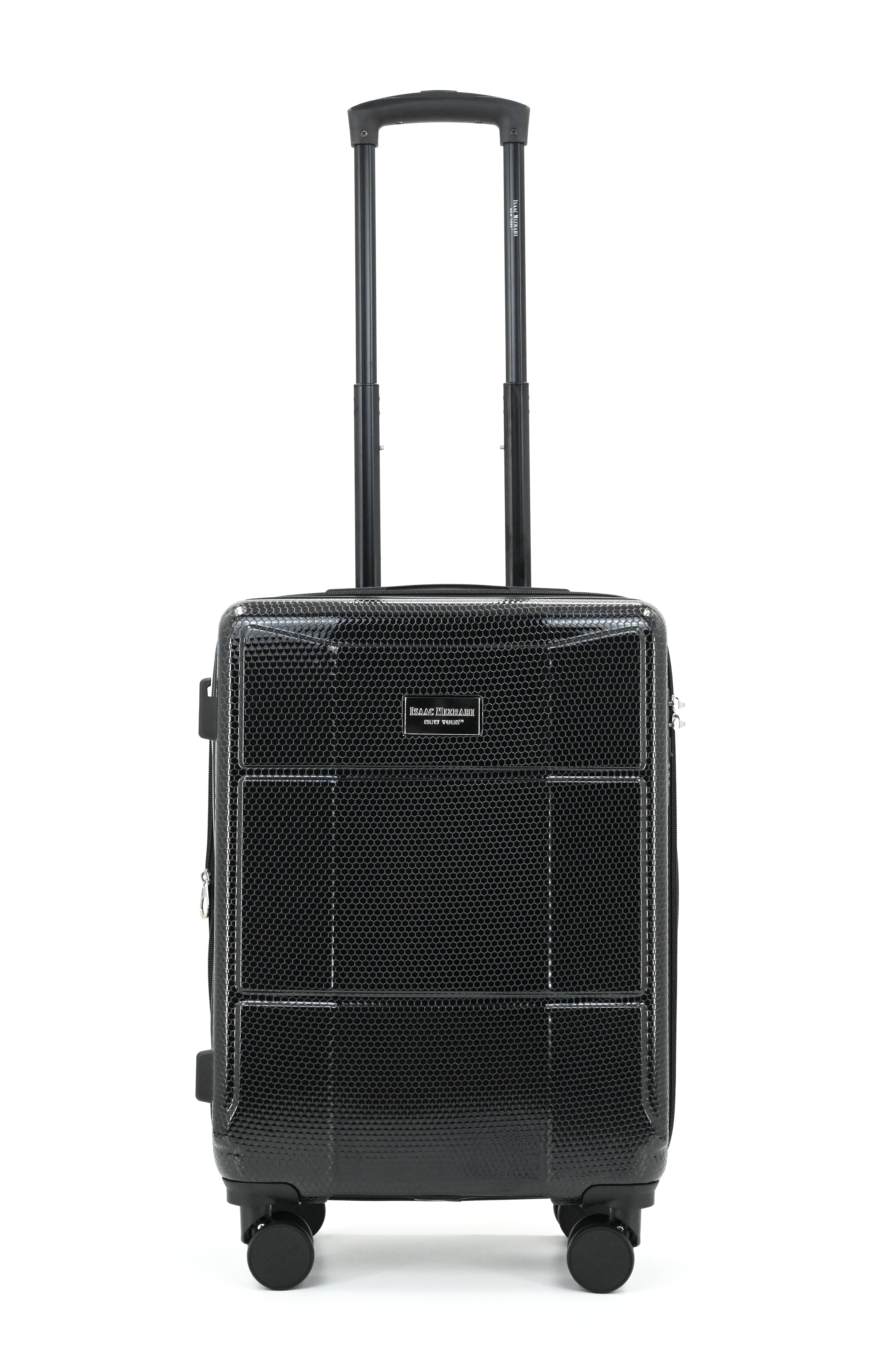 ISAAC MIZRAHI AERO 3-Piece Luggage Set – Lightweight Expandable ABS Hard Shell Suitcases with Spinner Wheels (28”/24”/20”) – Designer Travel Set