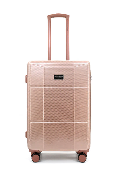 ISAAC MIZRAHI AERO 3-Piece Luggage Set – Lightweight Expandable ABS Hard Shell Suitcases with Spinner Wheels (28”/24”/20”) – Designer Travel Set