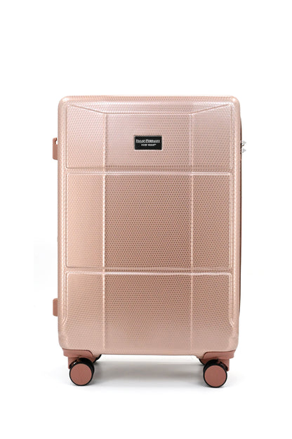ISAAC MIZRAHI AERO 3-Piece Luggage Set – Lightweight Expandable ABS Hard Shell Suitcases with Spinner Wheels (28”/24”/20”) – Designer Travel Set