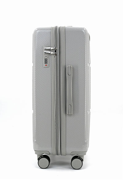 ISAAC MIZRAHI AERO 3-Piece Luggage Set – Lightweight Expandable ABS Hard Shell Suitcases with Spinner Wheels (28”/24”/20”) – Designer Travel Set
