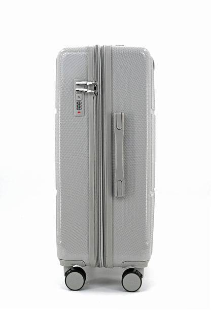 ISAAC MIZRAHI AERO 3-Piece Luggage Set – Lightweight Expandable ABS Hard Shell Suitcases with Spinner Wheels (28”/24”/20”) – Designer Travel Set