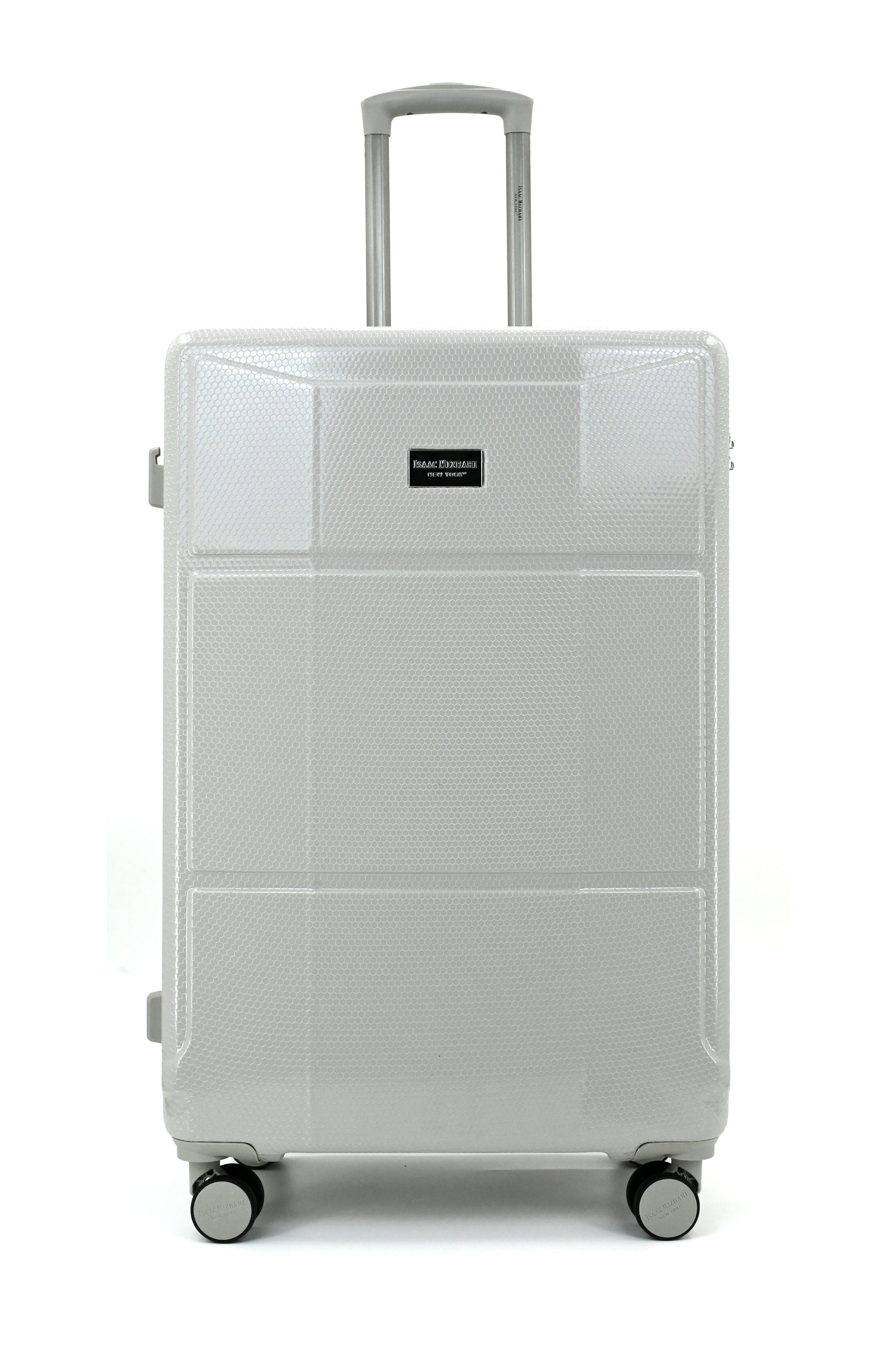 ISAAC MIZRAHI AERO 3-Piece Luggage Set – Lightweight Expandable ABS Hard Shell Suitcases with Spinner Wheels (28”/24”/20”) – Designer Travel Set