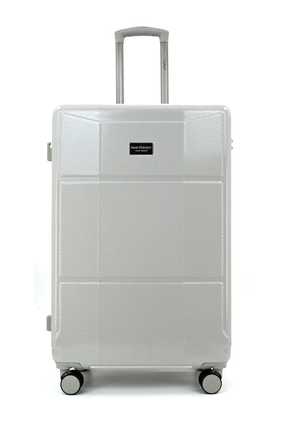 ISAAC MIZRAHI AERO 3-Piece Luggage Set – Lightweight Expandable ABS Hard Shell Suitcases with Spinner Wheels (28”/24”/20”) – Designer Travel Set
