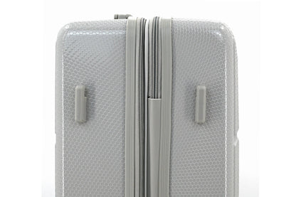 ISAAC MIZRAHI AERO 3-Piece Luggage Set – Lightweight Expandable ABS Hard Shell Suitcases with Spinner Wheels (28”/24”/20”) – Designer Travel Set