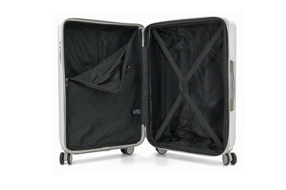 ISAAC MIZRAHI AERO 3-Piece Luggage Set – Lightweight Expandable ABS Hard Shell Suitcases with Spinner Wheels (28”/24”/20”) – Designer Travel Set