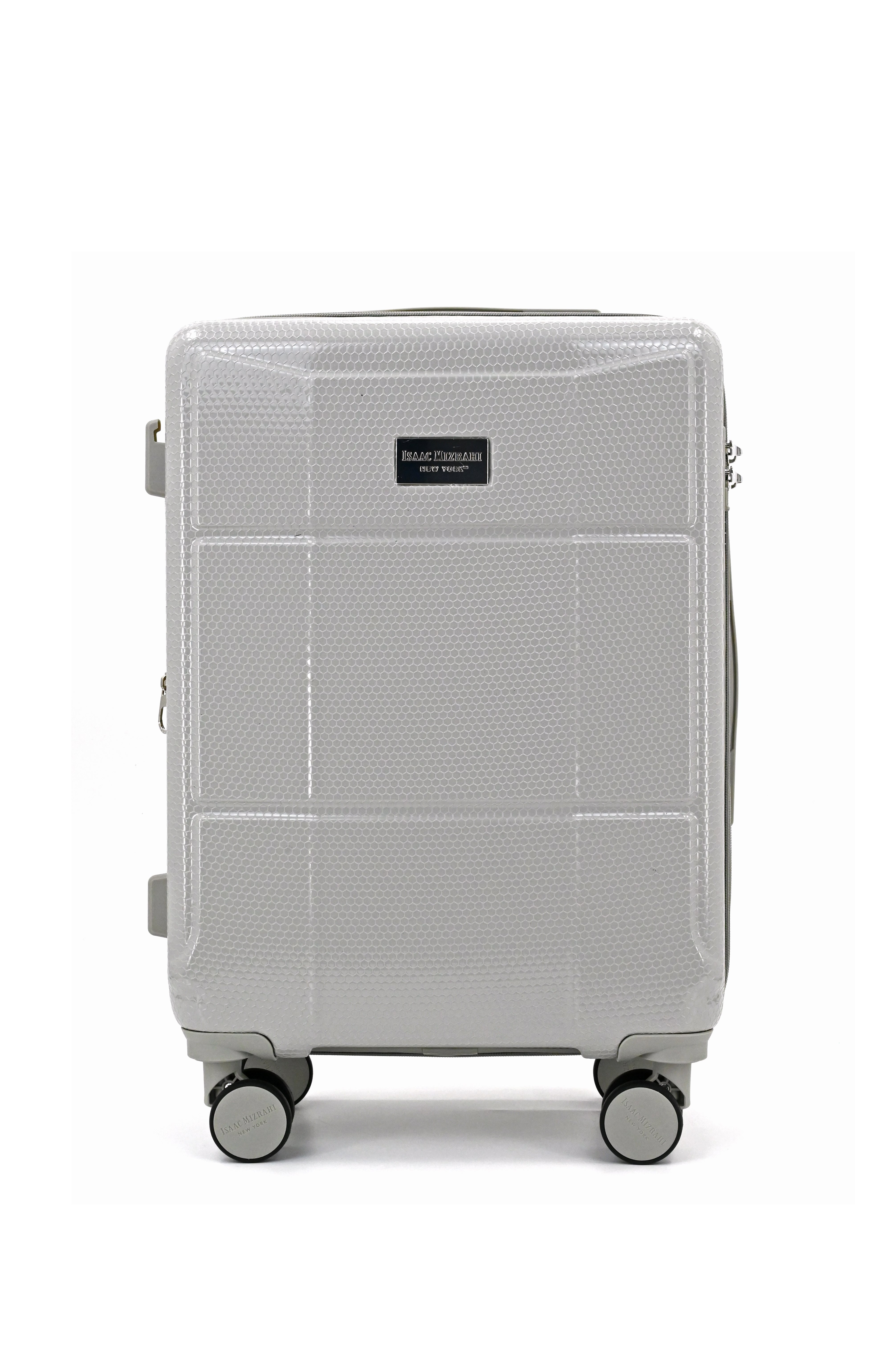 ISAAC MIZRAHI AERO 3-Piece Luggage Set – Lightweight Expandable ABS Hard Shell Suitcases with Spinner Wheels (28”/24”/20”) – Designer Travel Set