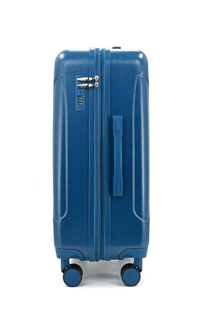 ISAAC MIZRAHI LUNA 3-Piece Luggage Set – Lightweight Expandable ABS Hard Shell Suitcases with Spinner Wheels (28”/24”/20”) – Designer Travel Set