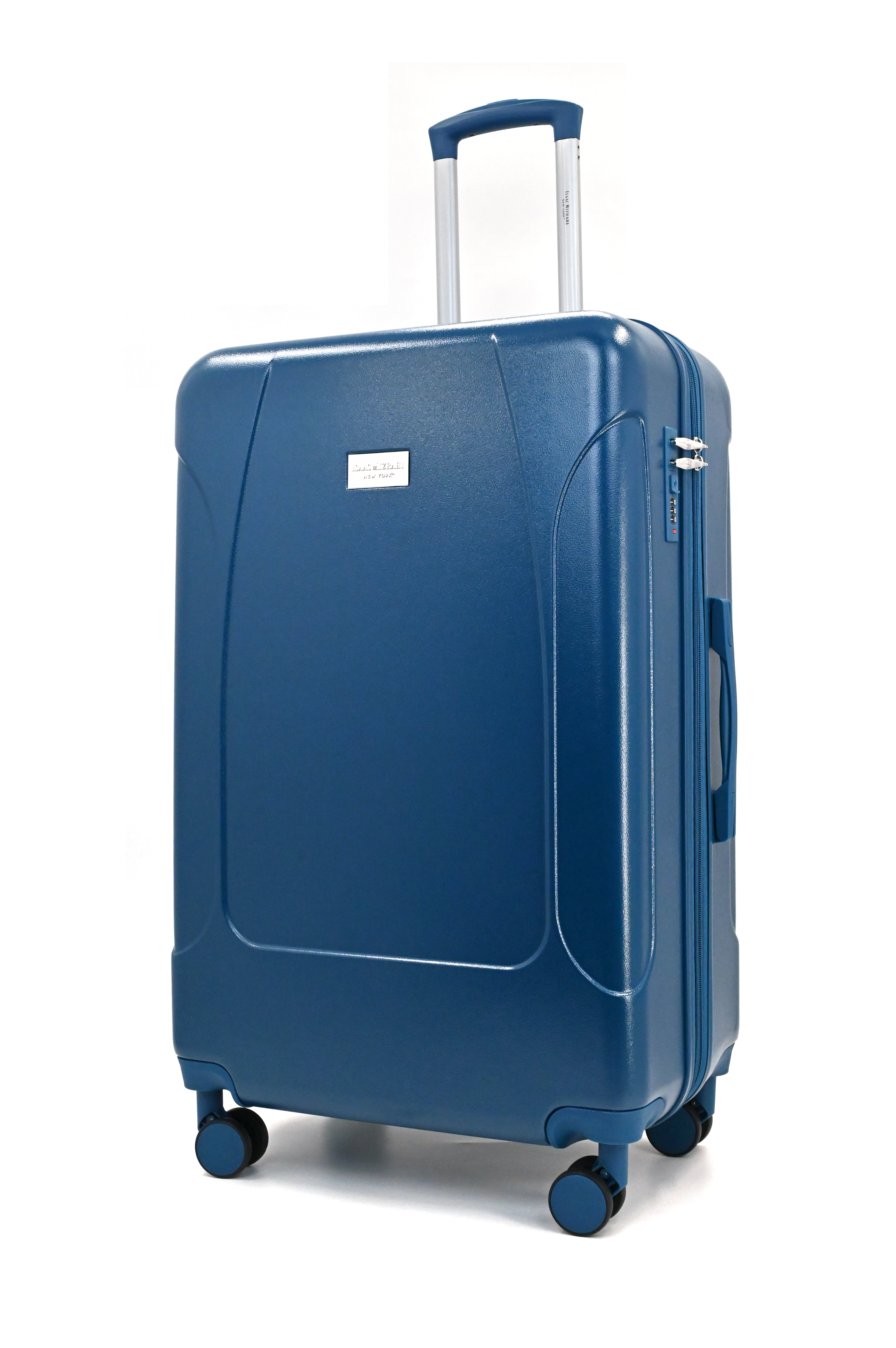 ISAAC MIZRAHI LUNA 3-Piece Luggage Set – Lightweight Expandable ABS Hard Shell Suitcases with Spinner Wheels (28”/24”/20”) – Designer Travel Set
