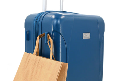 ISAAC MIZRAHI LUNA 3-Piece Luggage Set – Lightweight Expandable ABS Hard Shell Suitcases with Spinner Wheels (28”/24”/20”) – Designer Travel Set